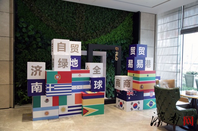 绿地全球贸易港济南彩石,绿地济南全球商品贸易港项目地图