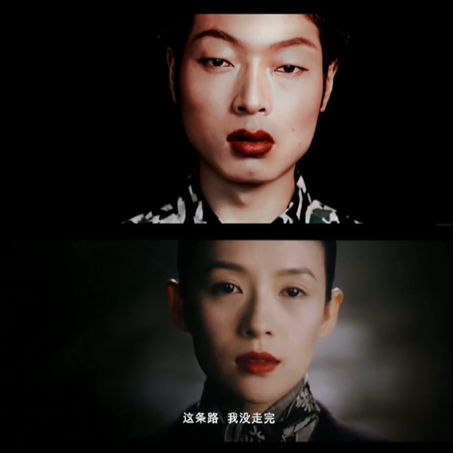 西安农村小伙模仿刘雯走红,农村小伙走秀走红