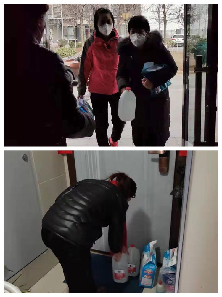 你在家安心隔离我负责代购上门！济南市历下区龙洞街道志愿服务暖人心