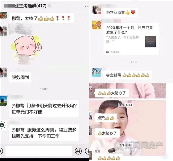 感谢物业送来的蔬菜,感谢物业给送菜