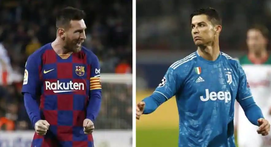 c罗和梅西在一起的时刻,c罗和梅西单场进球记录