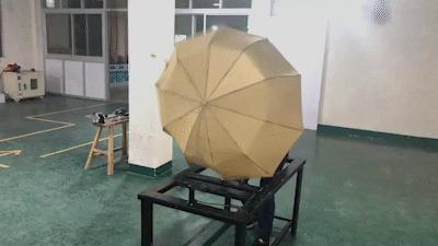 厉害了！这把伞一键自动开收伞，能抗8级大风