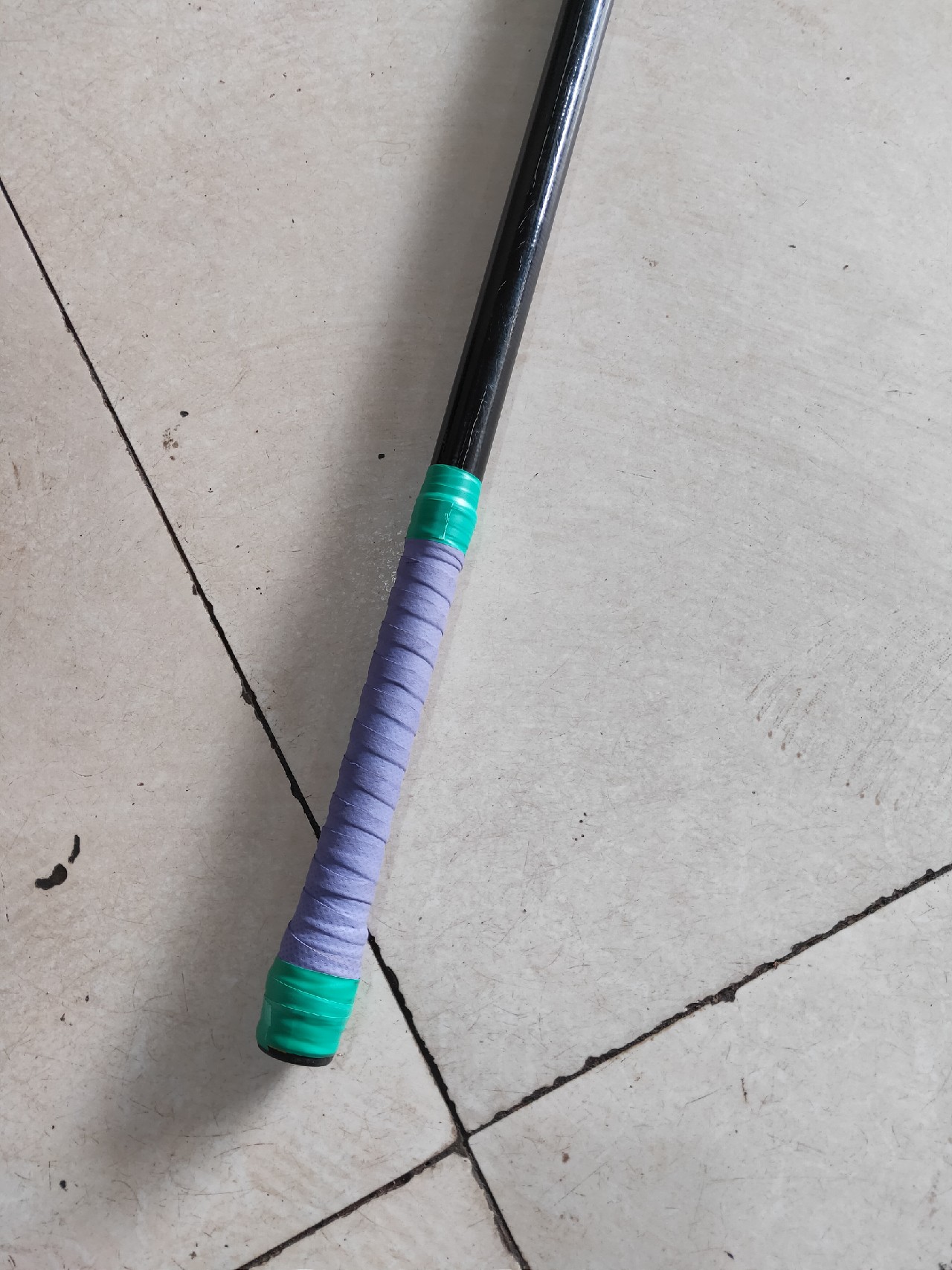 废鱼竿改抄网竿,废旧拖把杆改抄网