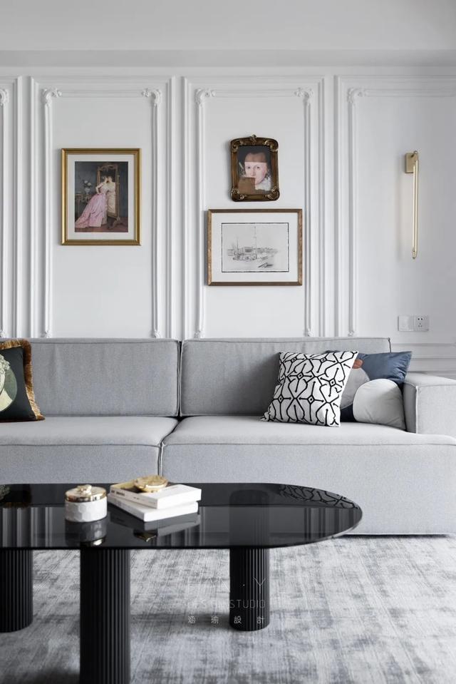 120平中古法式浪漫优雅三室,162平中式轻奢风格