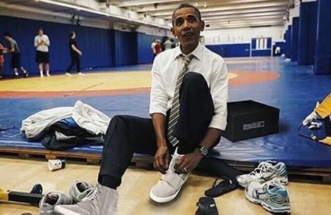 奥巴马的神鞋,特朗普的收藏球鞋