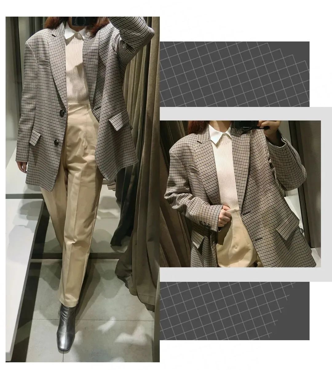 zara鑳屽績绌挎惌,zara鐗涗粩鑳屽績绌挎惌