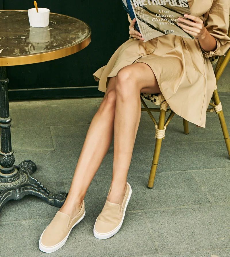 防脏帆布小白鞋,帆布鞋无后跟无鞋带