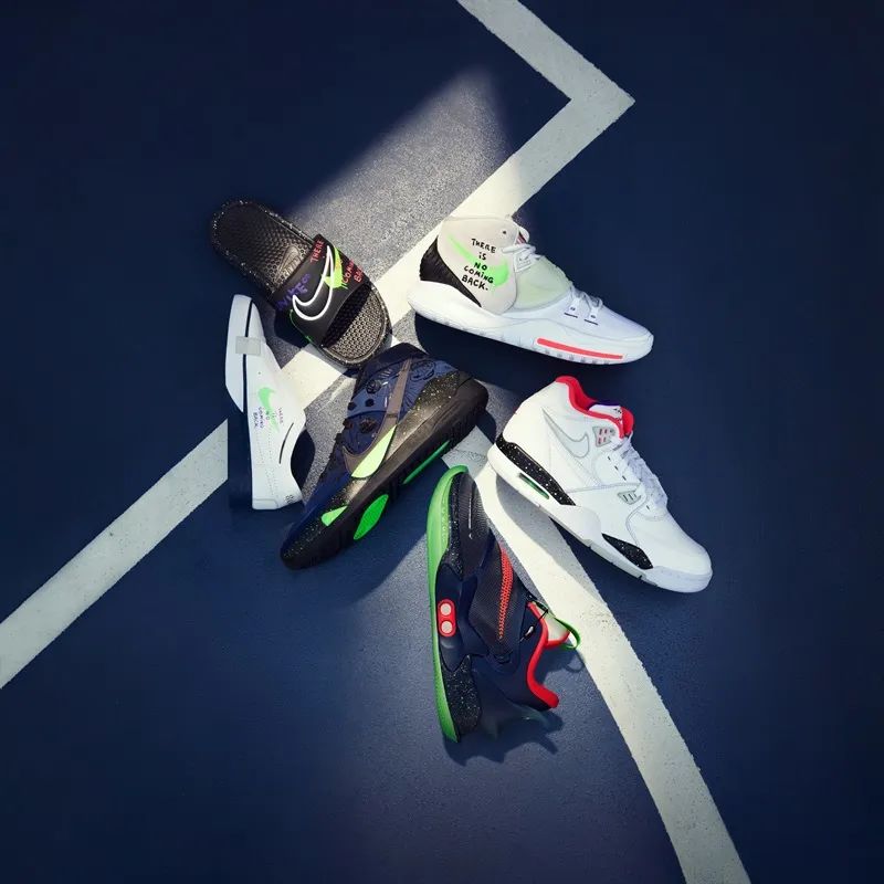 耐克新款亮眼,耐克夜光涂鸦测评