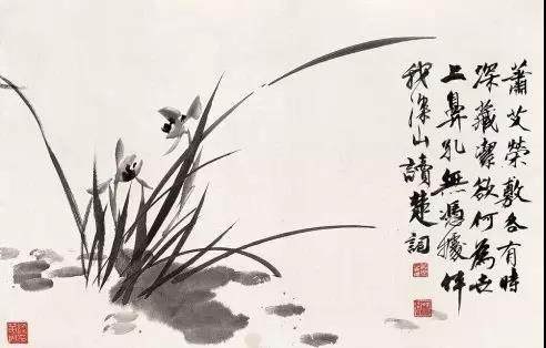 中国十大名家画兰,四大名家画兰花图片