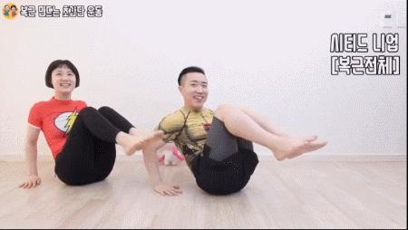 另类搞笑瘦身法,奇葩的瘦身动作