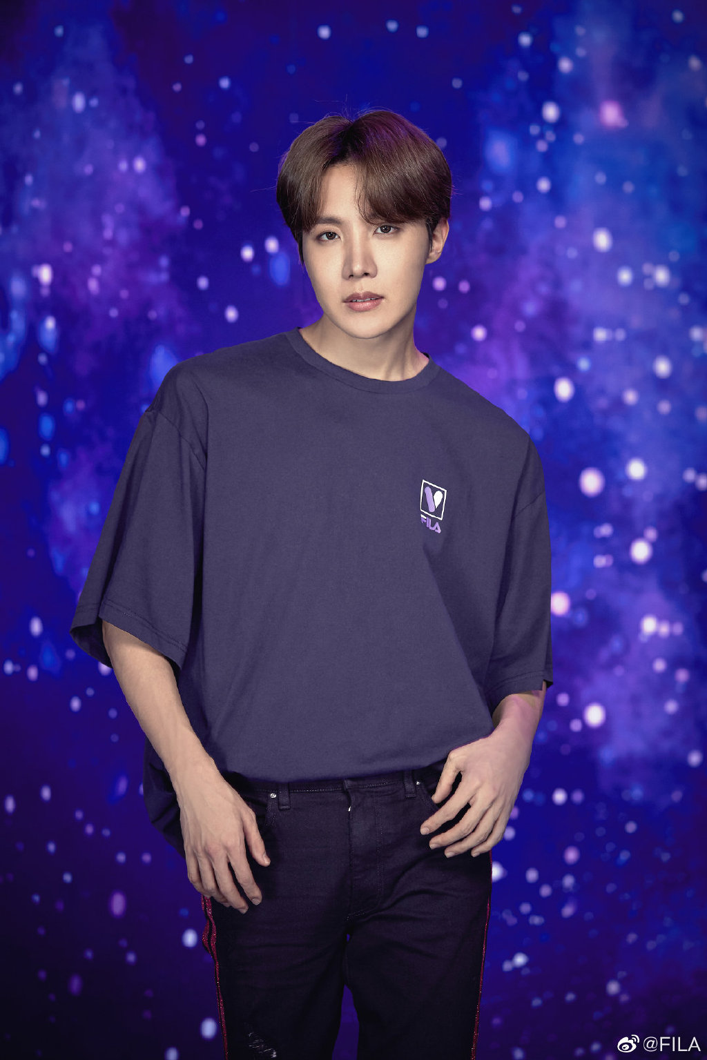 fila代言人防弹,防弹少年团最新宣传海报