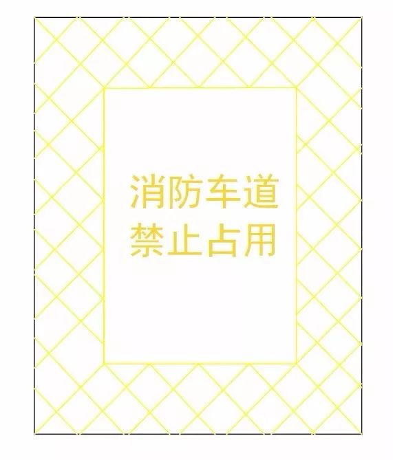 消防车通道标识标牌,消防车道部位标识牌