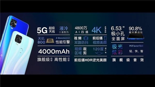 中兴天机axon115g体验,5g旗舰再进化中兴天机axon11发布