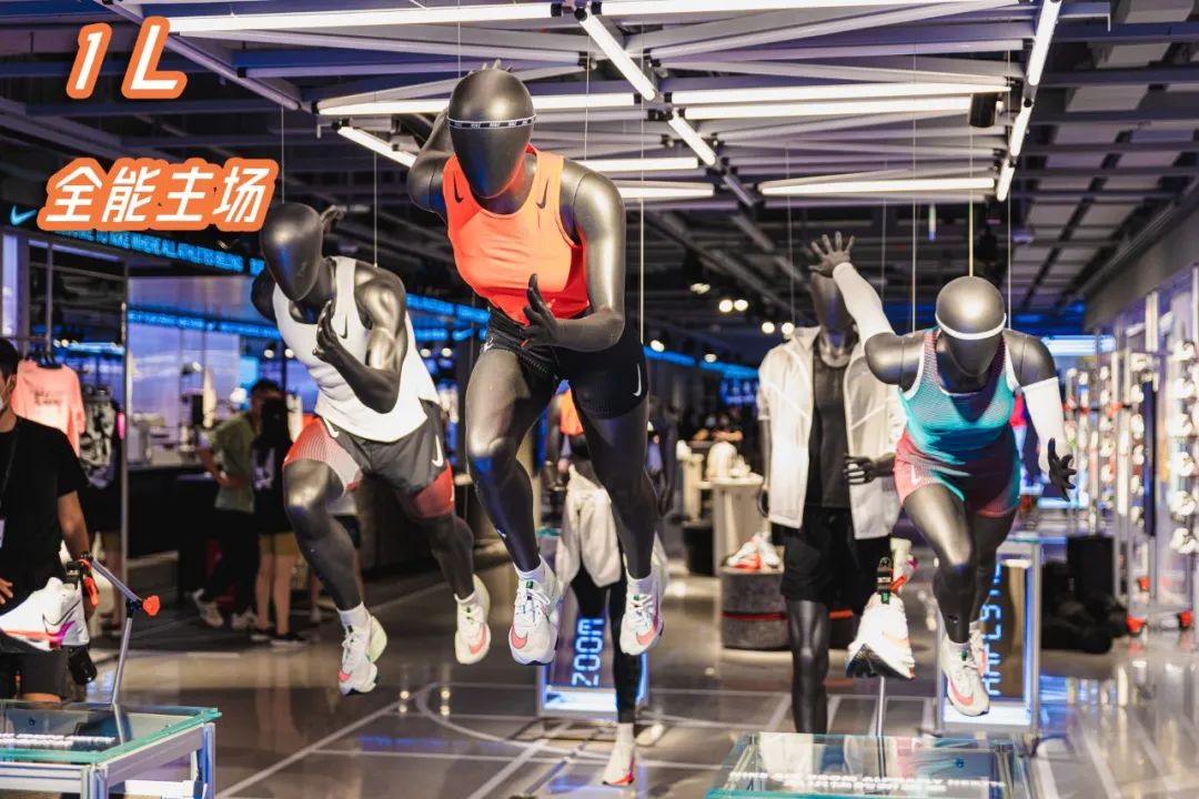 全球nike三大门店,广州nikerise概念店