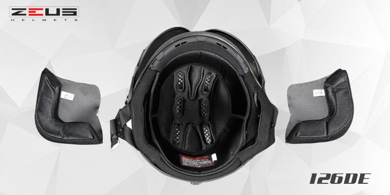 瑞狮头盔zs126de拆解视频,瑞狮125b和126de头盔区别