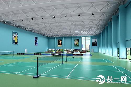 室内网球馆装修材料,室外网球场灯光设计