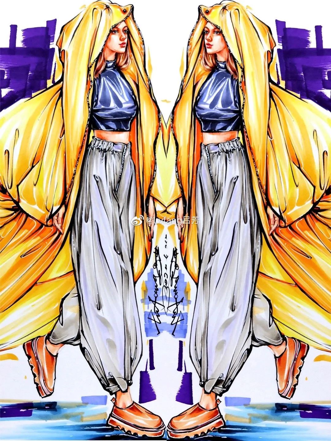 效果图一整套,效果图100平方