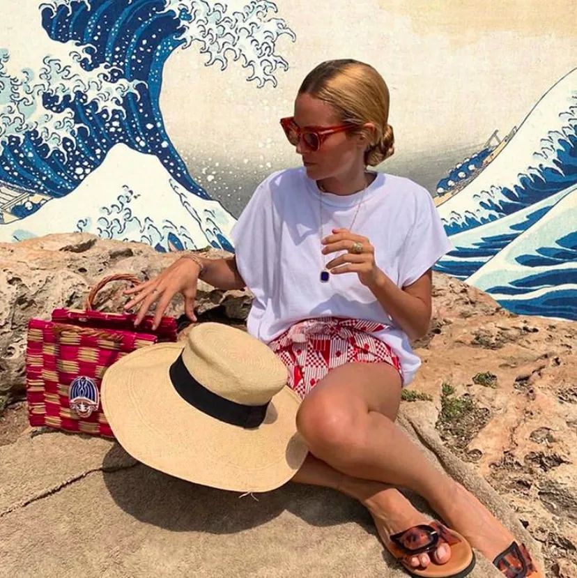 时尚藤编包,日系风格藤编包