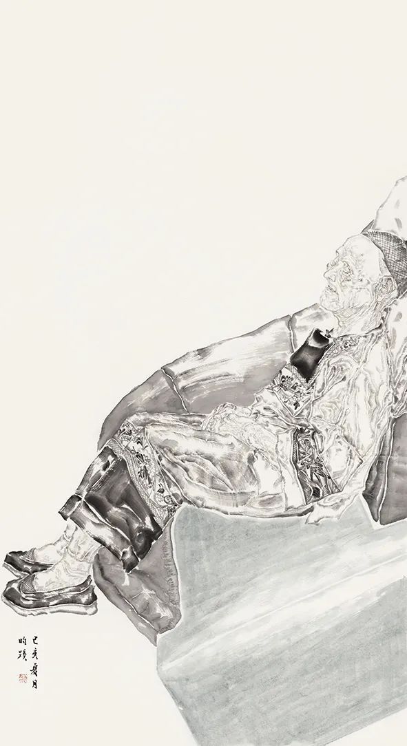 李昀蹊国画作品图文,李昀蹊写生视频