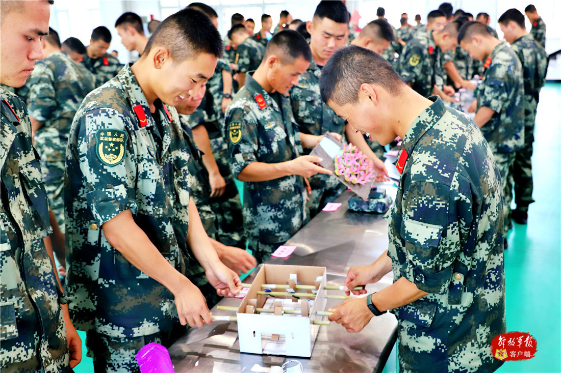 兵哥哥的创意手工,部队特色的手工艺品图片