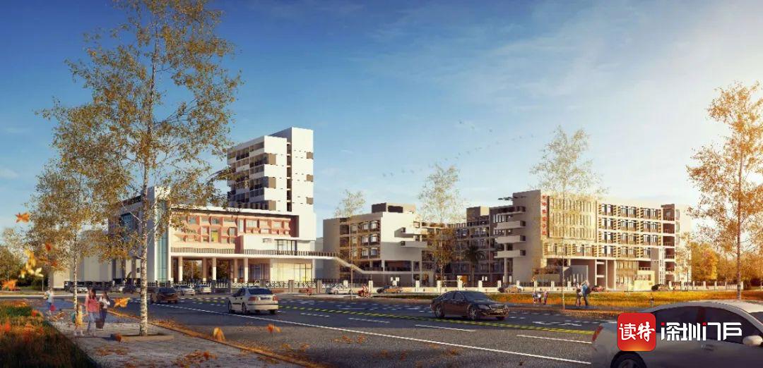 深圳宝安新桥学校项目,深圳官田学校改扩建项目