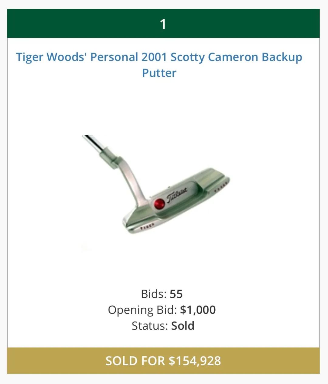 老虎用什么推杆,老虎最经典推杆