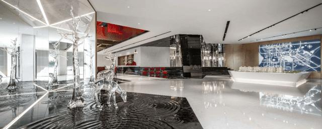 虚实相生万象天境|北京绿城和锦诚园售楼处