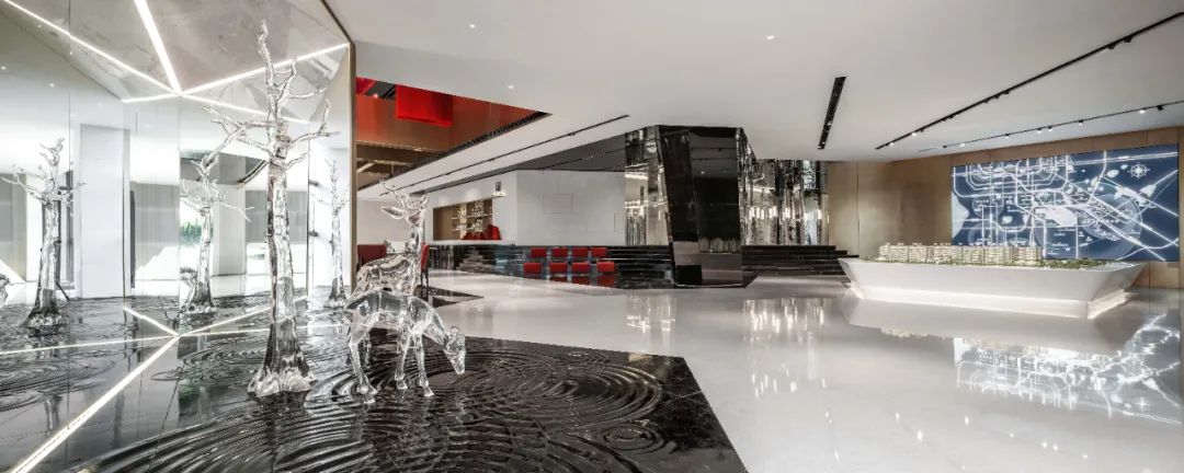 虚实相生万象天境|北京绿城和锦诚园售楼处