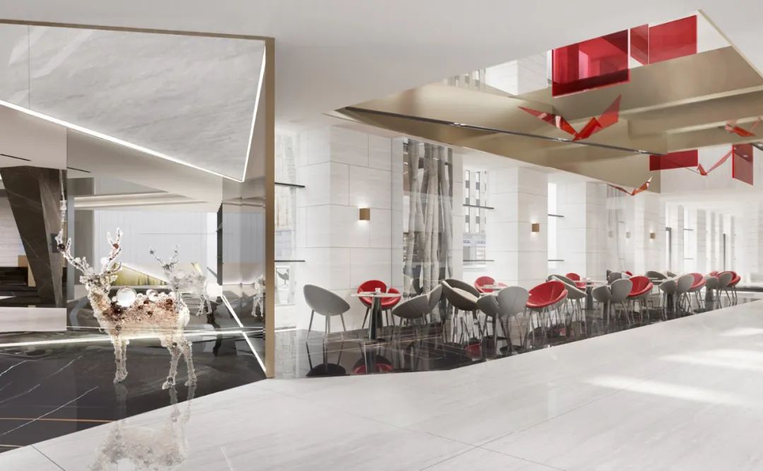 虚实相生万象天境|北京绿城和锦诚园售楼处