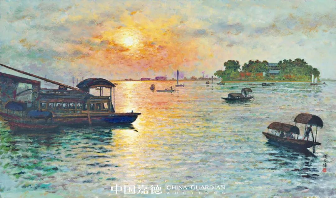 中国嘉德2020秋拍丨二十世纪及当代艺术总成交3.1亿元，珠宝翡翠拍场传佳音，全天10件拍品成交价过千万