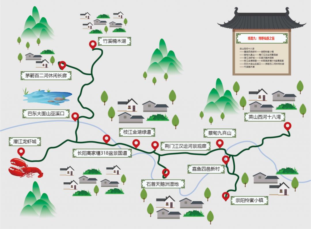 最美乡村游推荐湖北,10条线路村游湖北