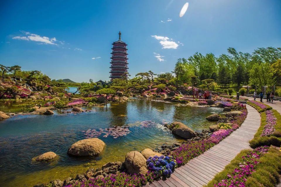 “一带一路”峰会北京雁栖湖夏园景观改造/源树景观规划设计事务所