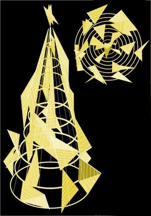 圣诞树图案设计,每个设计师都有圣诞树