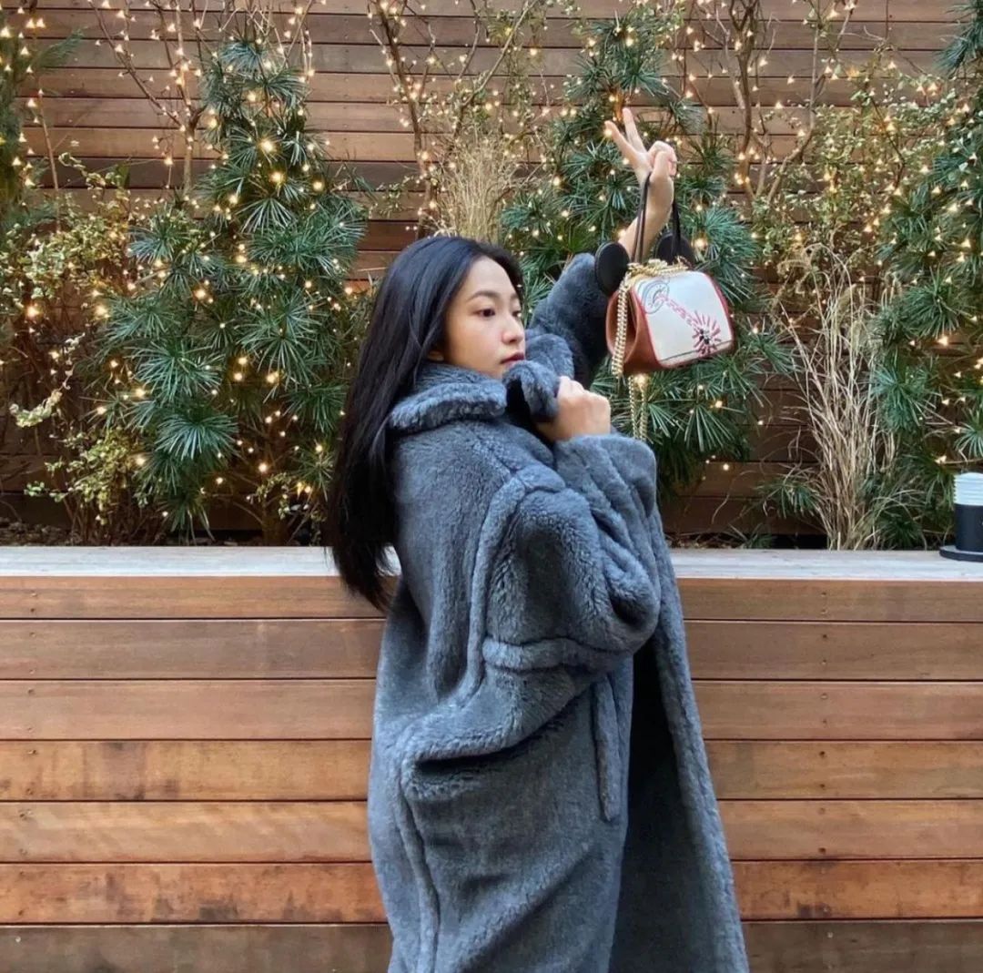 羊羔绒外套很丑的搭配,羊羔毛外套穿搭高级感