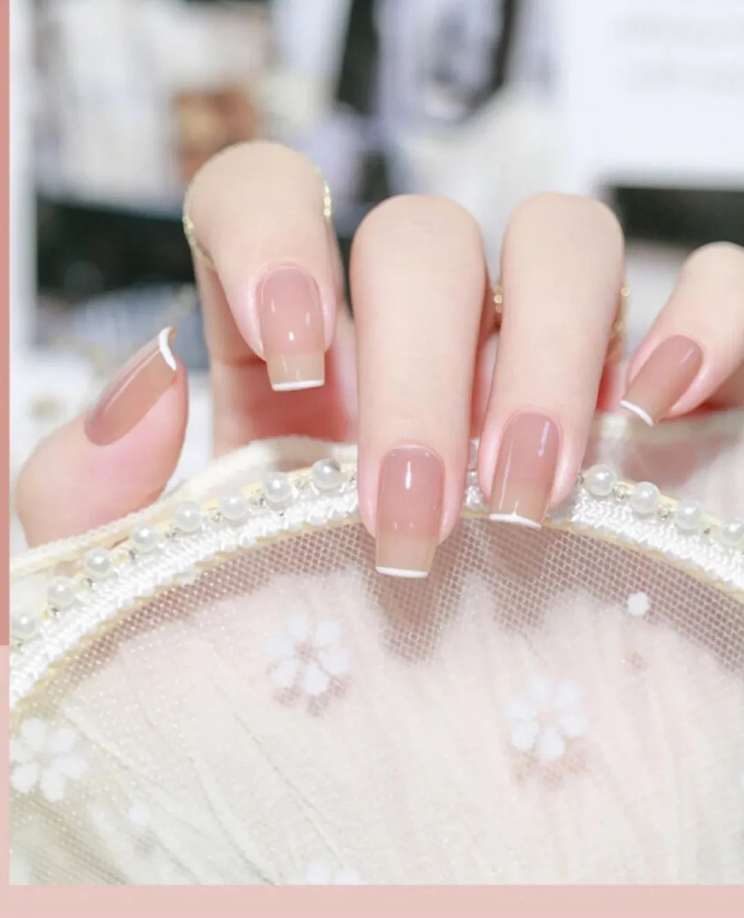 简单款美甲显手白高贵冬天,这100款秋冬美甲也太好看了吧