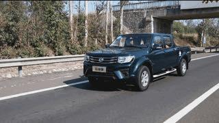 试驾郑州日产新锐骐皮卡,郑州日产新锐骐山地版越野测试