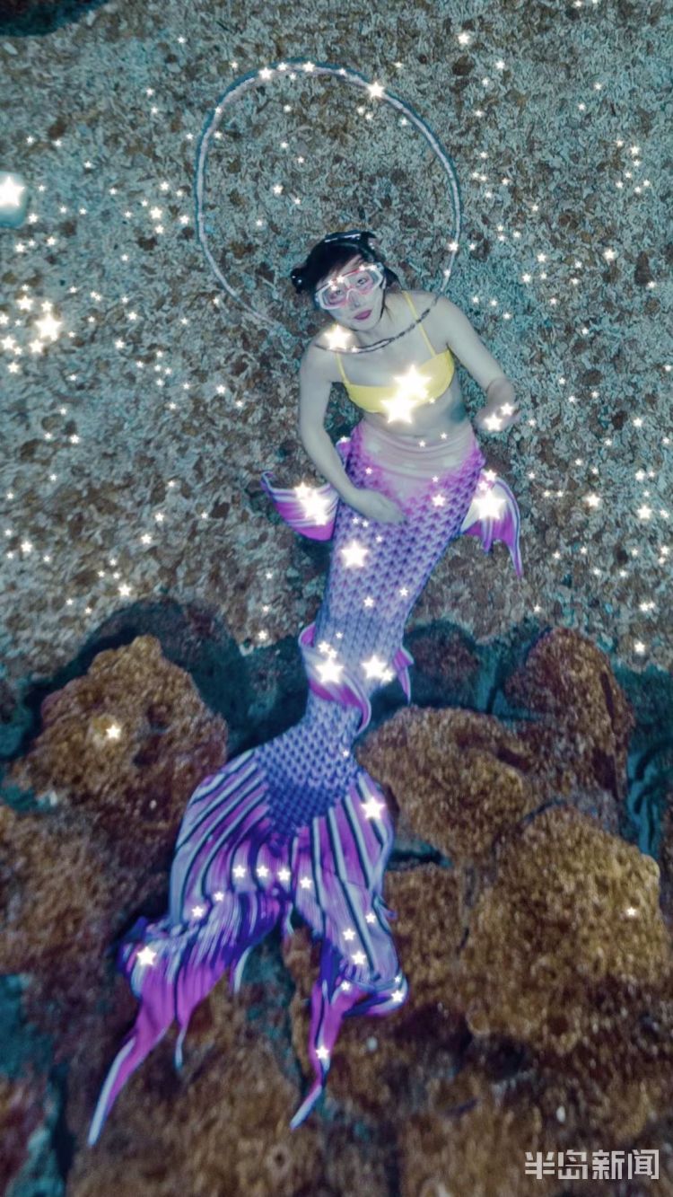 半岛聚焦丨今天我是你:女记者变身美人鱼,“变美”并不容易