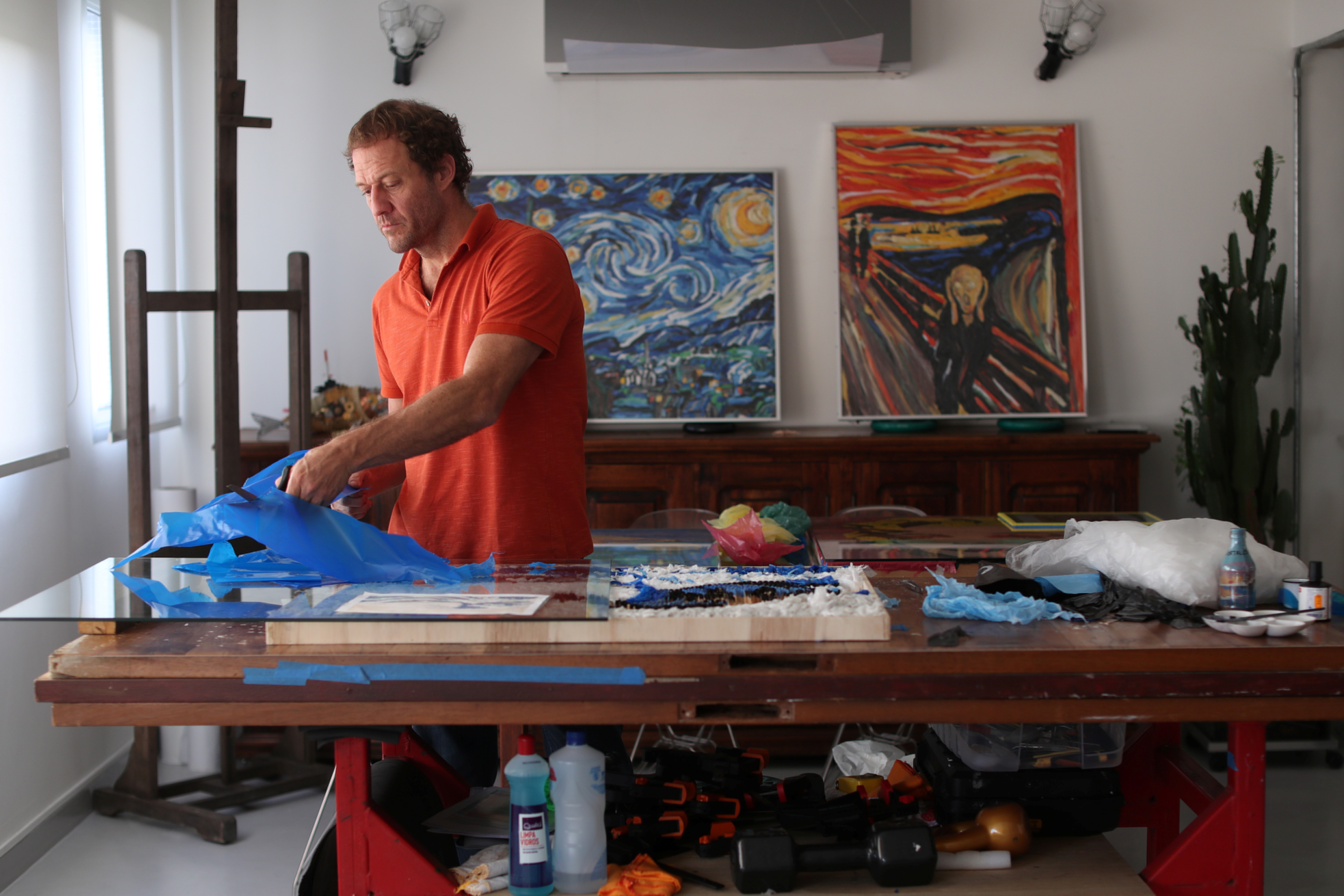 巴西艺术家涂鸦视频,巴西艺术家绘画