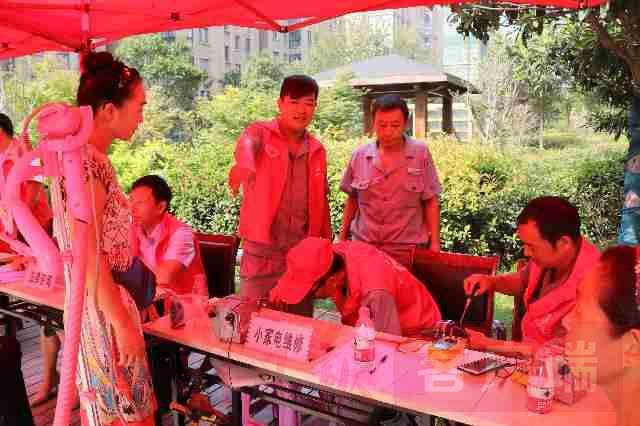 红色物业彰显红色力量,“红心”点亮民心