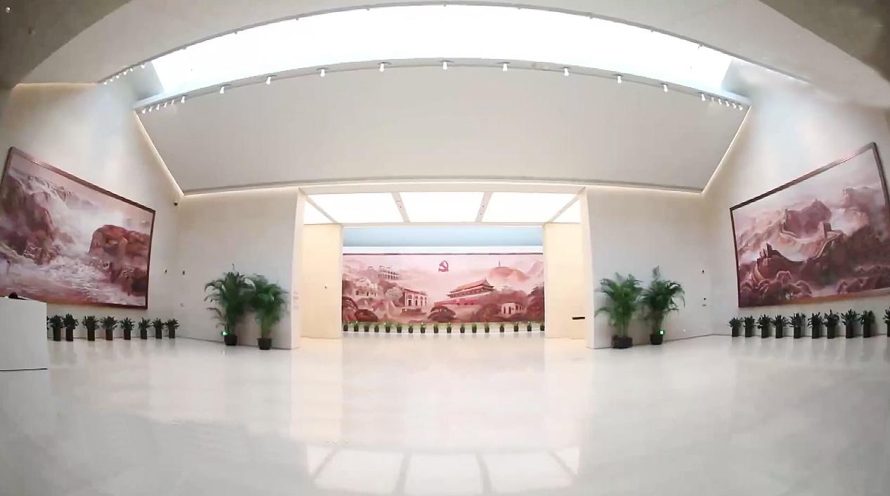 “大美颂赞百年辉煌”山东工艺美术学院庆祝中国*产党共**百年华诞艺术与设计主题创作展开幕