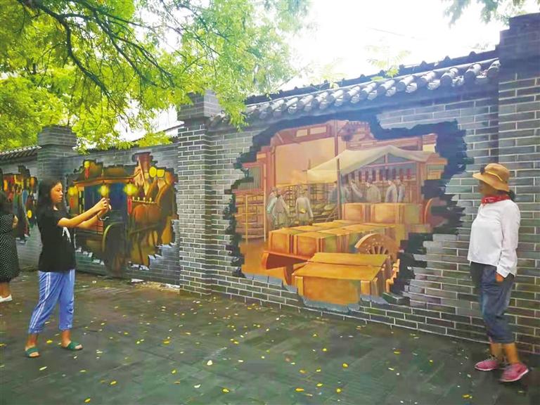 变化中的美丽风景,西安的古城真美