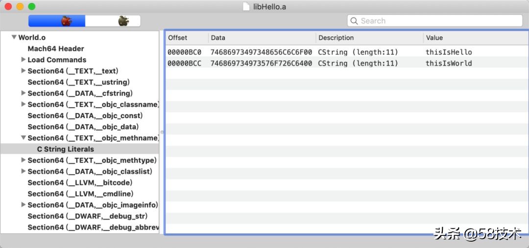 58同城iOS客户端组件体积分析与统计实践