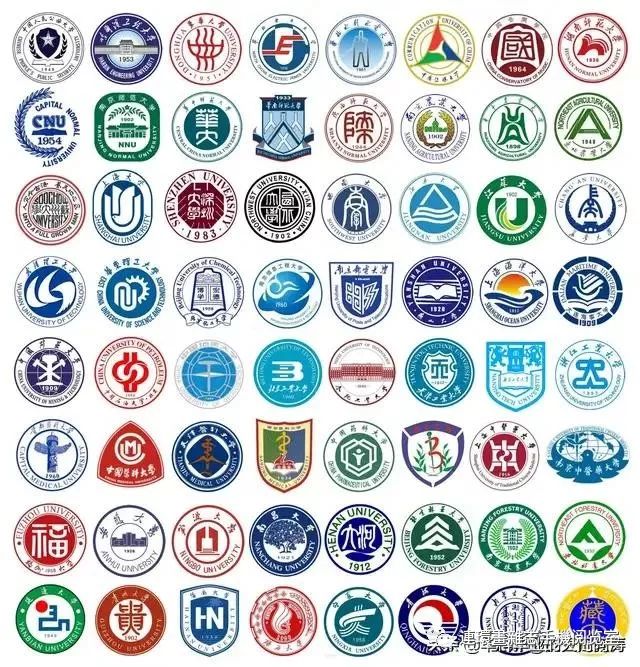 全国高校校徽集锦有你的母校吗,国内高校校徽