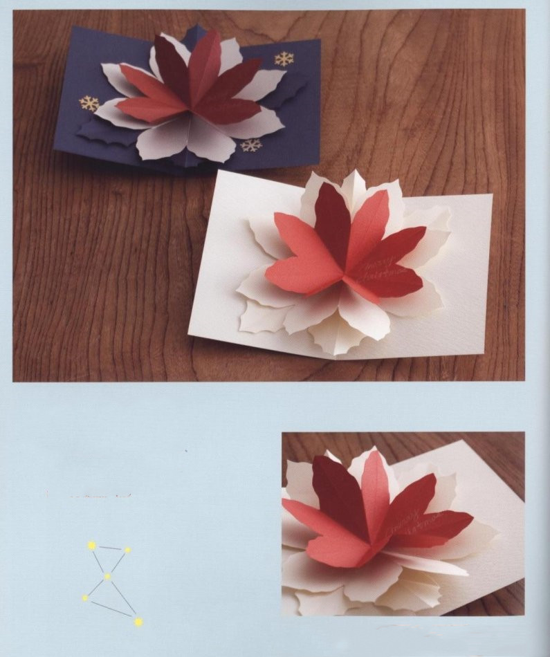 用彩纸做教师节立体贺卡手工,彩纸立体贺卡