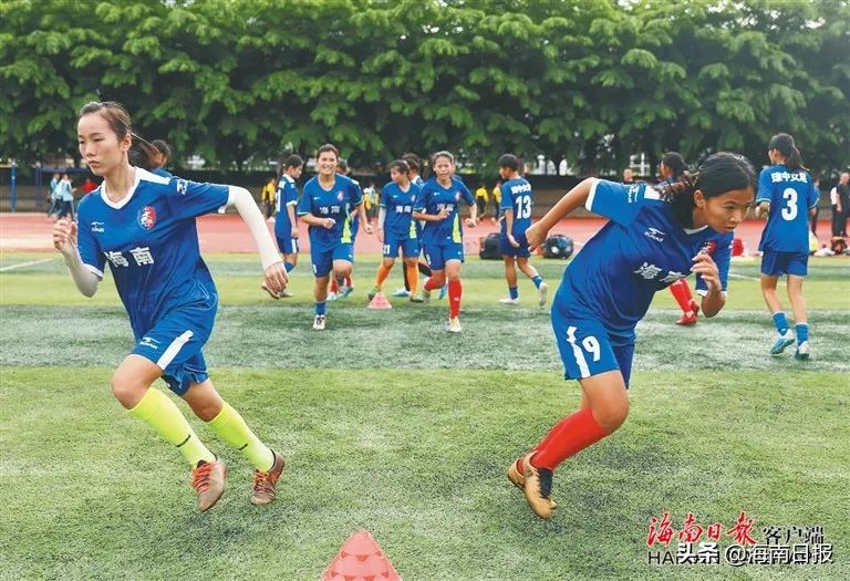 海南琼中女足队,海南琼中女足球队水平