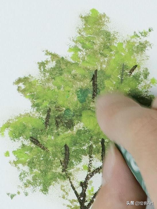 油画棒绘画基础介绍,可塑性强的油画棒跟儿童油画棒