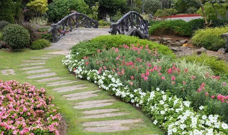 园林景观设计花境,园林景观设计庭院