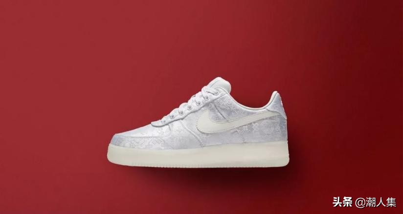 陈冠希丝绸鞋子aj1,af1陈冠希联名蓝丝绸