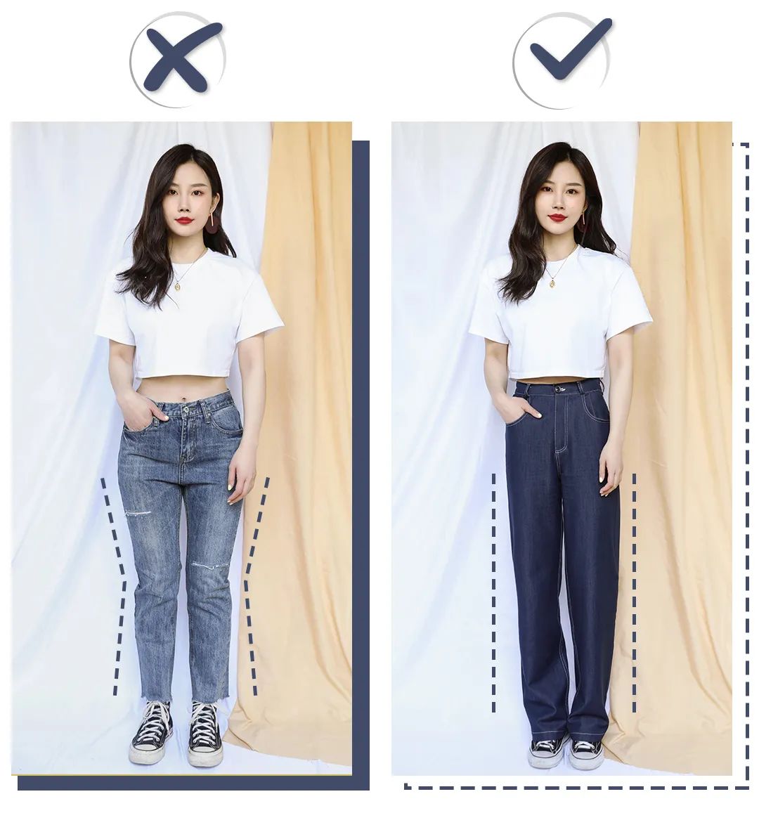 胯宽腿粗腿不直裤子推荐,腿不直胯宽穿什么裤子好看