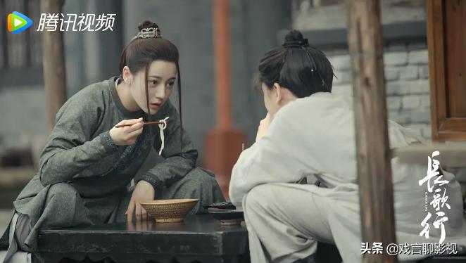 长歌行迪丽热巴造型演技引争议,电视剧长歌行迪丽热巴绝美落泪